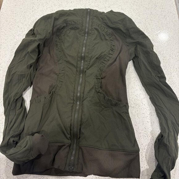 Lululemon Dance Studio Jacket  Dark Olive - Picture 1 of 2